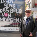 auf dem Weg zum Blockuy-Camp sahen wir schon 